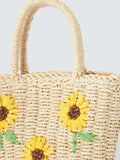 John Lewis kids sunflower straw bag - British product
