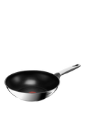 Tefal Emotion Plus stainless steel non-stick wok 28cm - British product