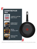 Tefal Expertise Plus non-stick wok 28cm, imported from the UK