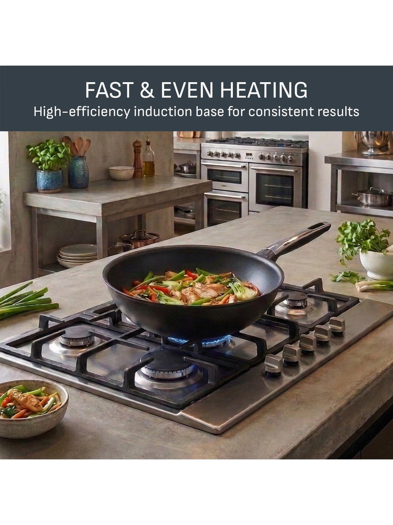 Tefal non-stick wok 28cm, imported from the UK