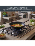 Tefal non-stick wok 28cm, imported from the UK