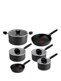 Tefal 6-piece non-stick pan set - British product