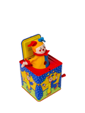 Bigjigs Toys musical jester jack in the box, imported from the UK