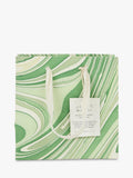 Paper Mirchi green marble gift bag 14cm, imported from the UK
