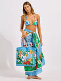 Seafolly Viva Vacation Tote Bag powder blue (British brand)