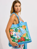 Seafolly Viva Vacation Tote Bag powder blue (British brand)