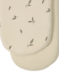 The Little Green Sheep Moses Basket Fitted Sheet, Pack of 2