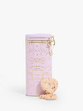 Cartwright & Butler heart-shaped biscuits tin raspberry white chocolate 200g - British product
