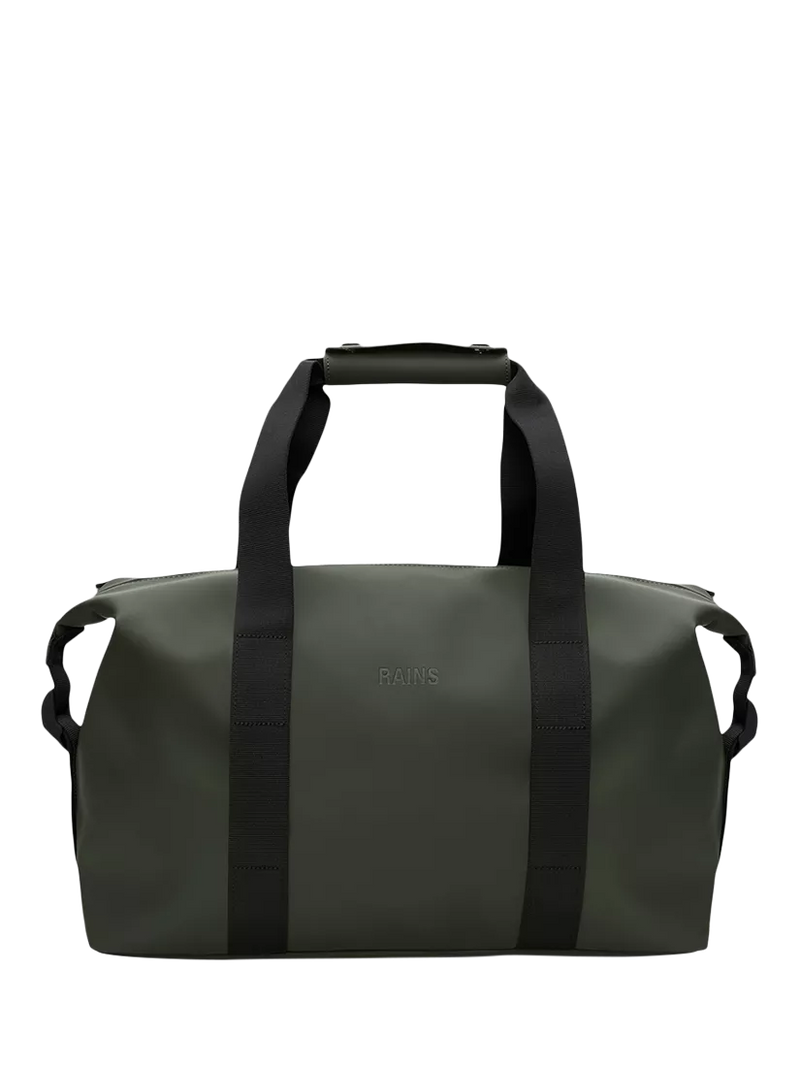 Rains Small Hilo Weekend Bag in green, UK version