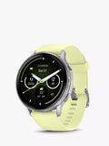 Garmin Venu 4 GPS Smartwatch, Silver/Citron, 45mm