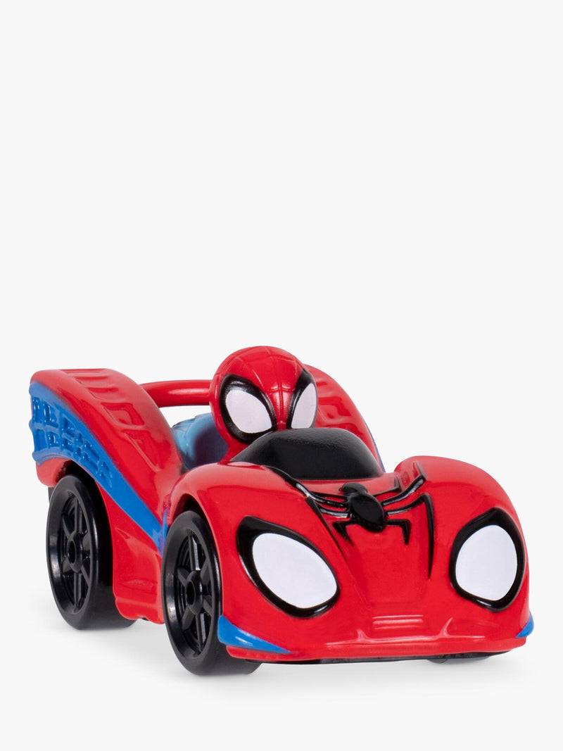 Spidey transforming hauler raceway 9-inch toy (British brand)