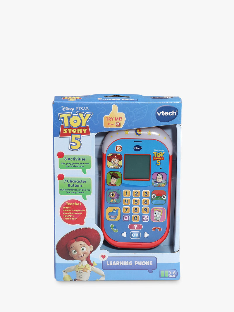 VTech Toy Story 5 phone Woody Jessie and Buzz - British product