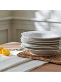 Neptune ceramic pasta bowl white 29.5cm, imported from the UK