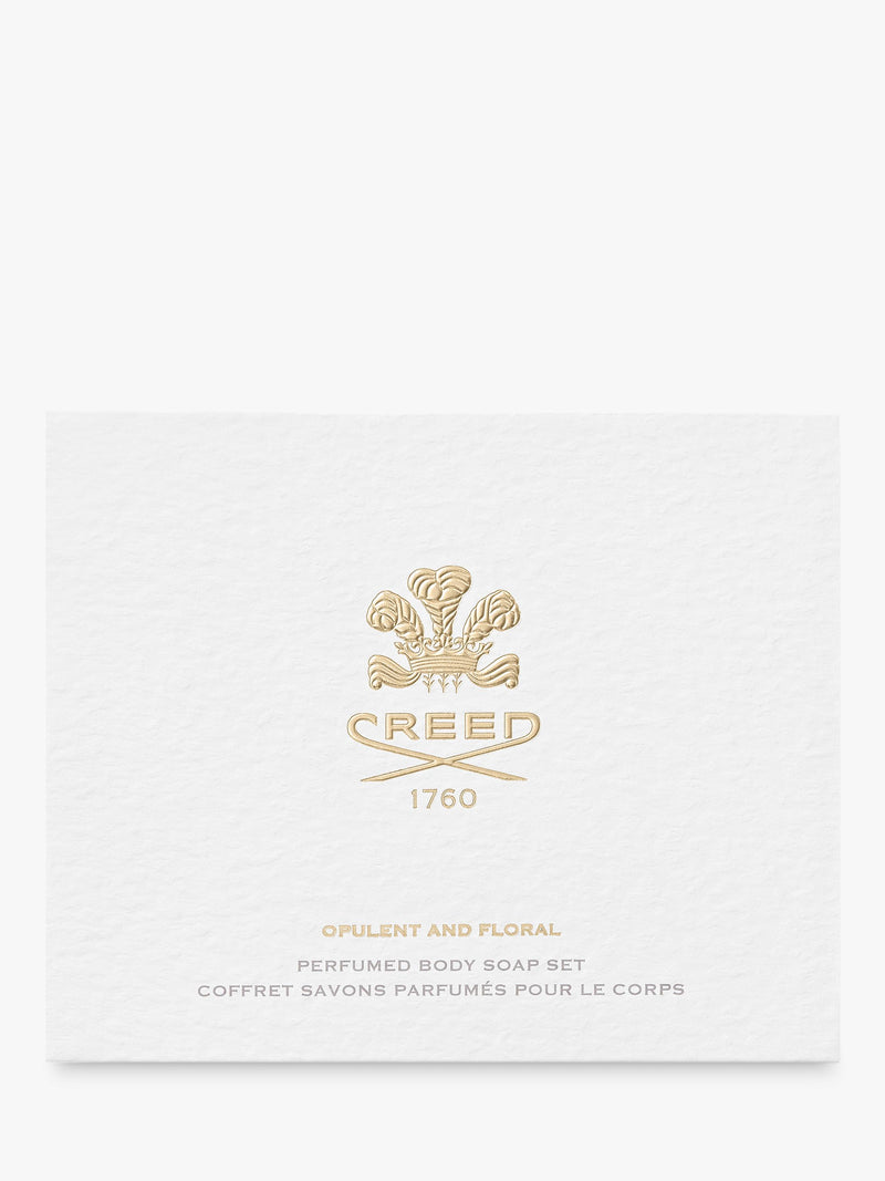 CREED Opulent & Floral Perfumed Soap Gift Set 3 x 150g (British brand)