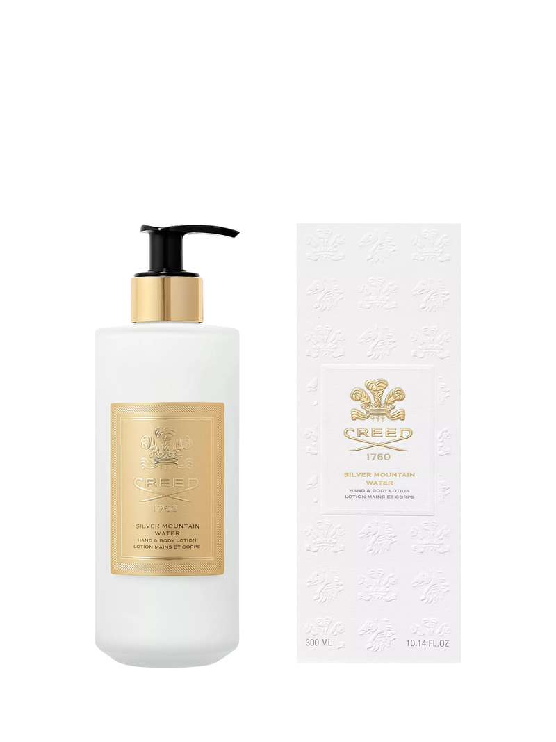 CREED Silver Mountain Water Hand & Body Lotion 300ml, UK version