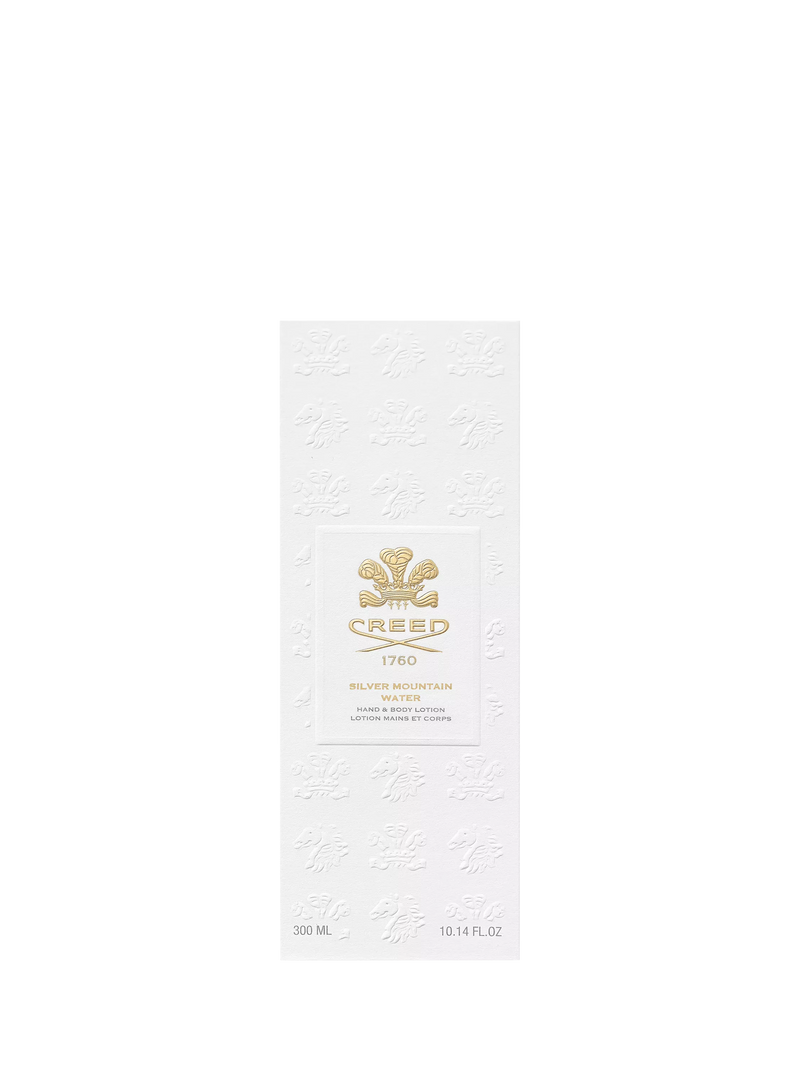 CREED Silver Mountain Water Hand & Body Lotion 300ml, UK version