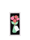 Biscuiteers hand-iced roses letterbox biscuit 60g (British brand)