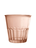 Vidrios San Miguel pink glass tumbler 250ml, imported from the UK