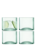 LSA International recycled glass tumbler set of 4 270ml, UK version
