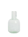 Neptune Primrose green glass carafe 1L, UK version