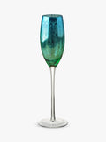 Artland peacock electroplated champagne flutes 200ml set of 2 - British product