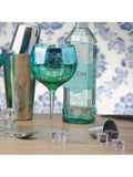 Artland Peacock gin cocktail glasses 700ml green, UK version