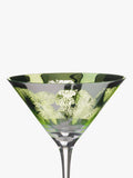 Artland martini cocktail glasses set of 4 250ml green - British product