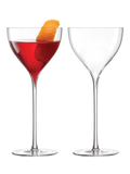 LSA International Savoy Nick & Nora cocktail glass 210ml clear (British brand)