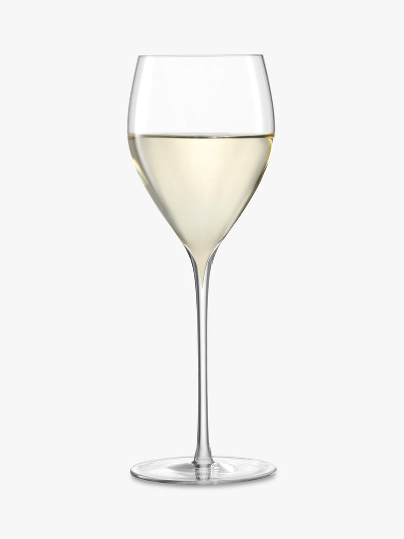 LSA International Savoy white wine glass set 360ml - British product