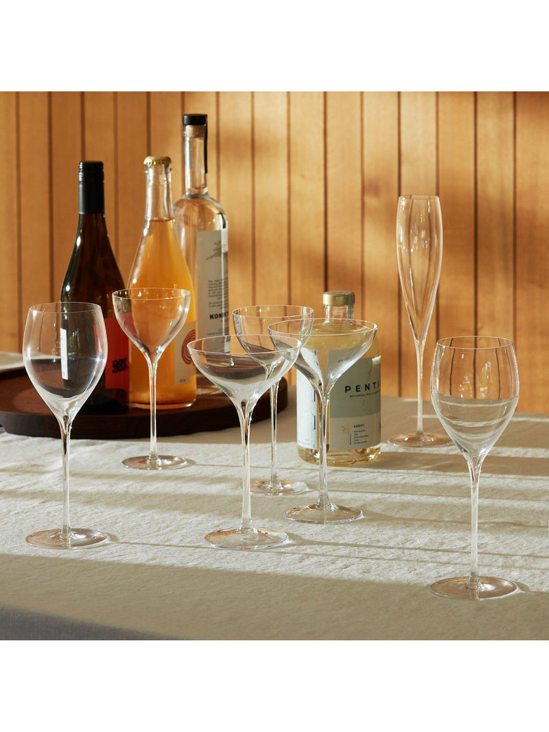 LSA International Savoy white wine glass set 360ml - British product
