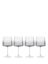John Lewis Anton Studio Designs Empire Gin Glass Set of 4 700ml Smoke- Buy online at McGrocer