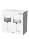 Anton Studio Designs Empire gin glass set of 4 smoke British brand