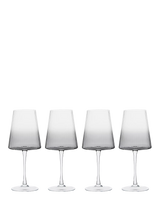 John Lewis Anton Studio Designs Empire Wine Glasses, Set of 4, Smoke, 450ml- Buy online at McGrocer