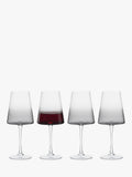 Anton Studio Designs Empire wine glasses smoke set of 4, UK version