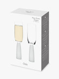 Anton Studio Designs Oslo Frost champagne flutes 200ml, imported from the UK