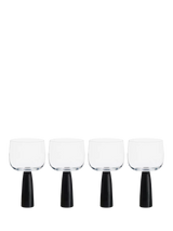 John Lewis Anton Studio Designs Oslo Gin Glasses, Set of 2, 500ml, Black- Buy online at McGrocer