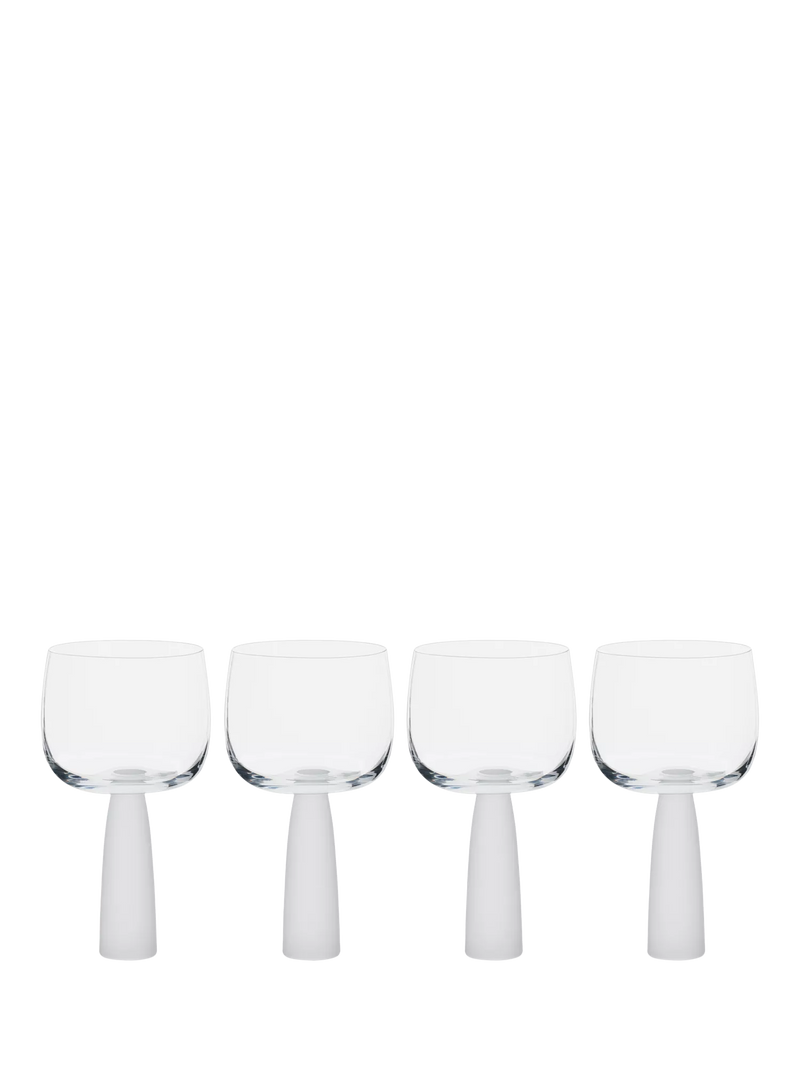 Anton Studio Designs Oslo gin glasses frost set of 4 500ml, UK version