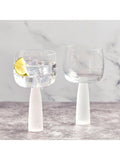 Anton Studio Designs Oslo gin glasses frost set of 4 500ml, UK version