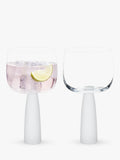 Anton Studio Designs Oslo gin glasses frost set of 4 500ml, UK version