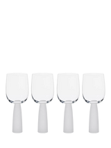 John Lewis Anton Studio Designs Oslo Wine Glass Set of 4 Frost Wine Glasses 300ml- Buy online at McGrocer