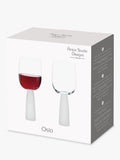 Anton Studio Designs frosted wine glass set 300ml, UK version
