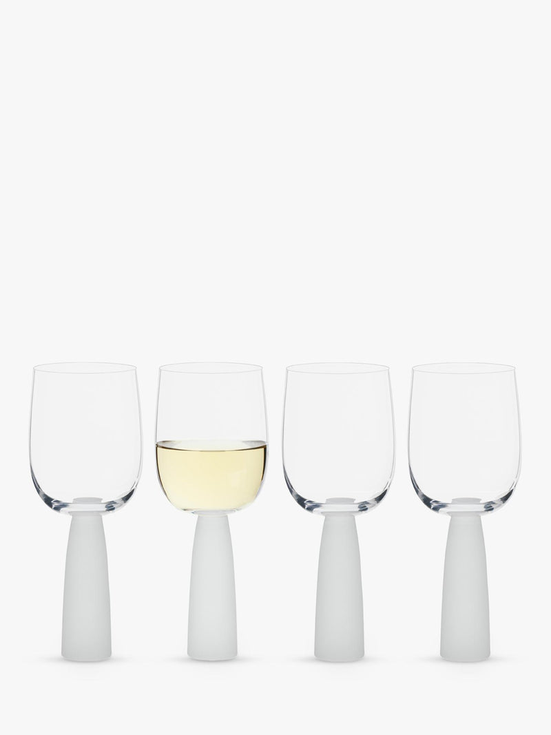 Anton Studio Designs frosted wine glass set 300ml, UK version