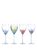 Anton Studio Designs speckle wine glasses set of 4 350ml - British product