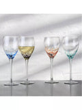 Anton Studio Designs speckle wine glasses set of 4 350ml - British product