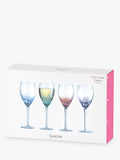 Anton Studio Designs speckle wine glasses set of 4 350ml - British product
