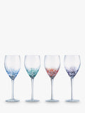 Anton Studio Designs speckle wine glasses set of 4 350ml - British product