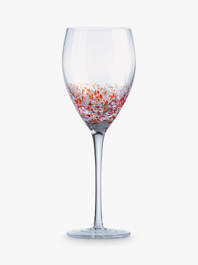 Anton Studio Designs speckle wine glasses set of 4 350ml - British product