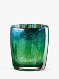 Artland peacock electroplated glass tumbler 450ml - British product