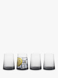 Anton Studio Designs Empire tumblers set of 4 smoke (British brand)