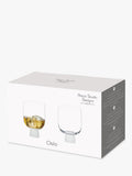 Anton Studio Designs old fashioned glass tumbler set frost 300ml (British brand)
